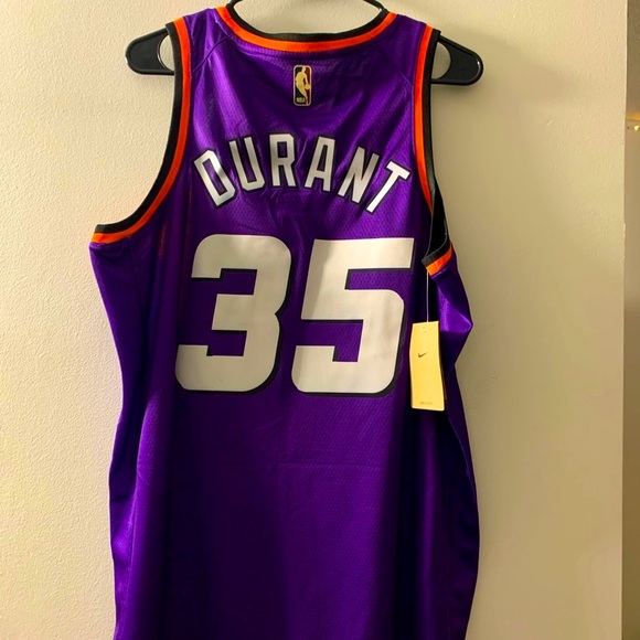 Phoenix Suns Jersey Kevin Durant #35 Nike Throwback 2022-2023 Sunburst - Picture 3 of 4